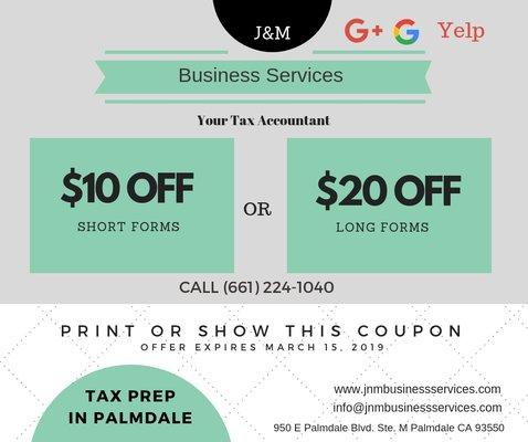 J & M Business Services