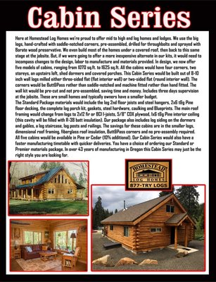 About our cabin series