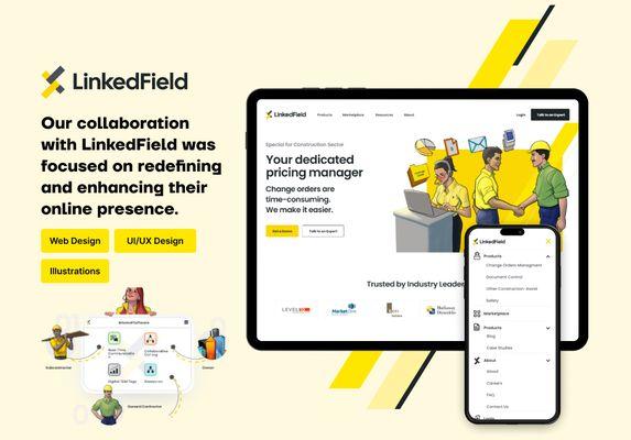 Web design - LinkedField