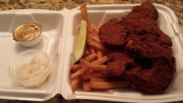 6-piece Chicken fingers dinner