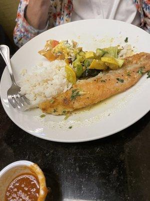 Lemon Garlic Fish Fillet