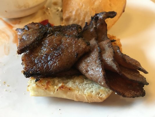 The French dip. It really does look nice, but it just didn't taste fresh.