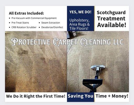 Protective Carpet Cleaning