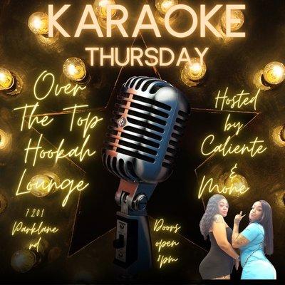 Karaoke night @8pm