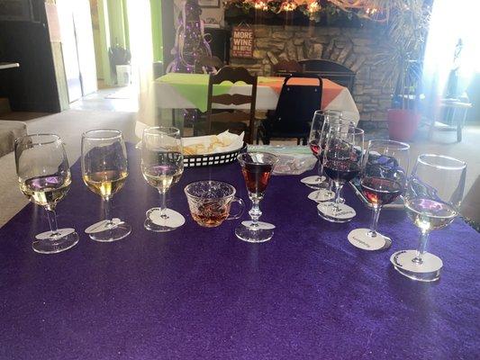 Wine tasting