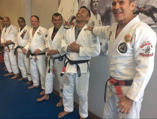 Master Pedro Sauer at Pace Graie Jiu Jitsu Academy