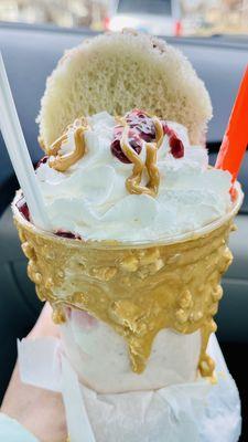 PB & J shake