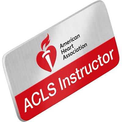 AHA ACLS INSTRUCTOR