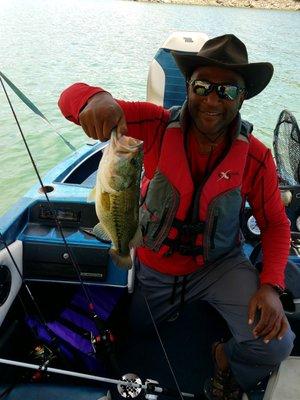 Nice time on the water largemouth bass