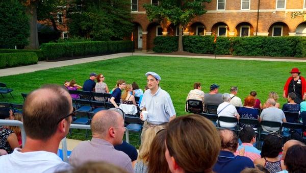 Barracks Row Evening Walk U.S. Marine Band Parade Performance Washington DC History& Culture @Meetup @USMC#usmc