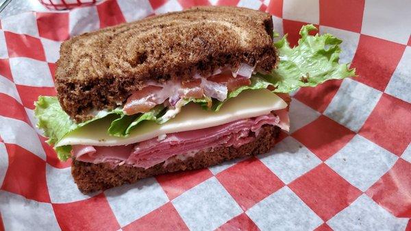 Pastrami sandwich