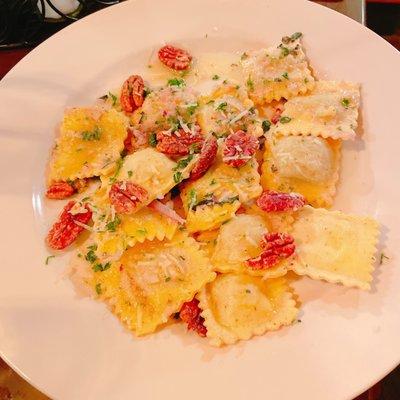 Roasted Butternut Squash Ravioli