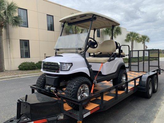 Custom golf carts and street legal LSV's