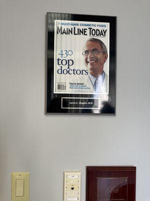 Doctor's achievements