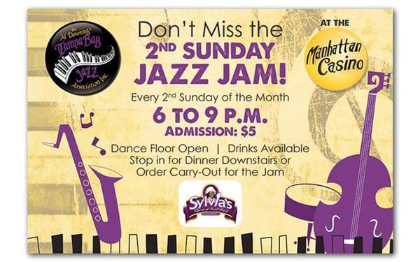 Promotional Items
 Client: Al Downing Tampa Bay Jazz Association