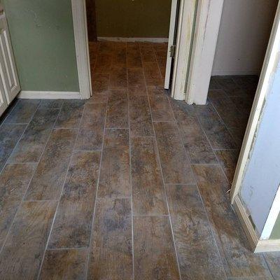 Master floor tile.