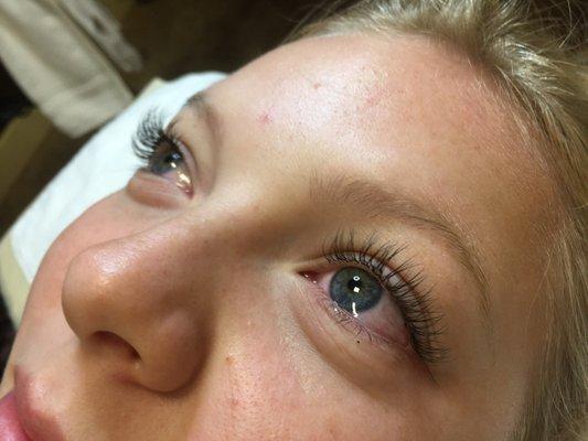 Classic lash extensions