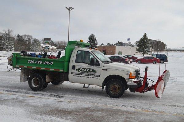 Looking for some snow plowing this winter? Jeff's Outdoor Services is on the job! We service the entire Pine City, MN area.