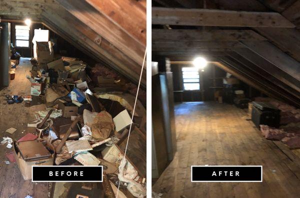 Attics clean out