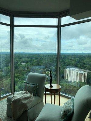 We service large windows in condominiums