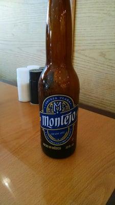 They even carry Cerveza Montero!