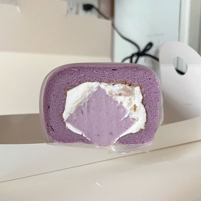 Taro Milk Jelly Roll