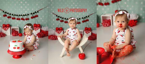 Cake smash photography