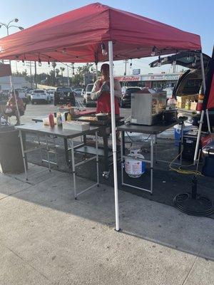 Hot dog stand