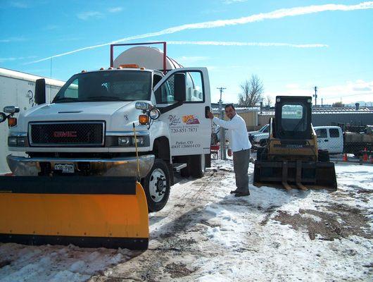 Snow removal services.