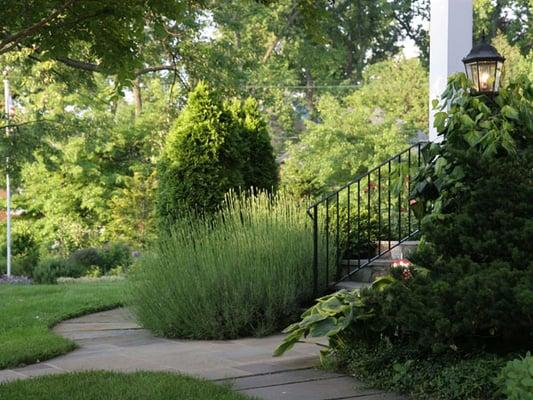 Landscape Design in Northwest Washington DC by Land Art Design, Inc.