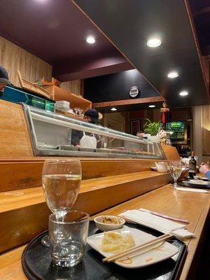 Sushi bar!