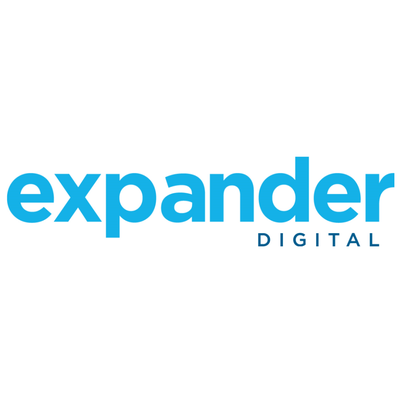 Expander Digital white logo