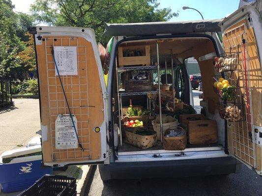 Veggie Mobile Sprout: Tuesday's 11:30am, Barker Park, 3rd Street