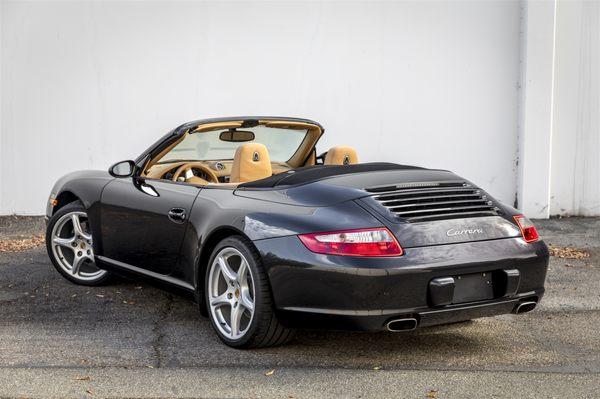 Loaded Porsche Carrera Cabriolet with only 22k Miles. For more information contact us at 949-427-1718, we look forward to hearing from you.