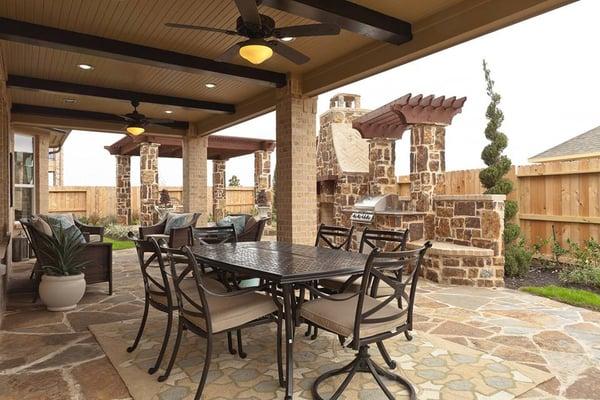 Custom Outdoor Living Area