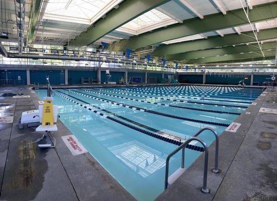 View facing east of teh pool. ADA lift availble for the public to use. Can hold up to 300lbs.