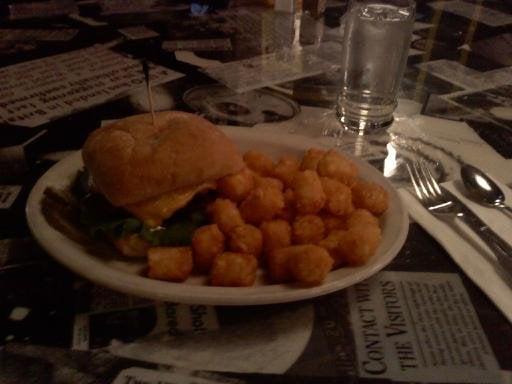 Ciabatta Burger! (evening)