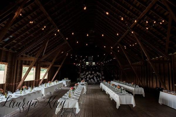 Wedding Set up in Oregon City