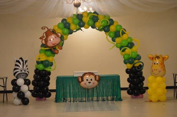 Jungle-Themed Bday party