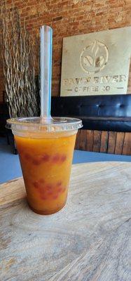 Mango/Strawberry Smoothie Boba Bomb!