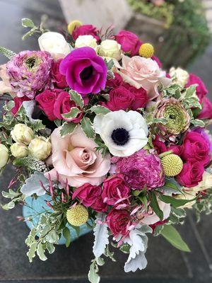 Ranunculus, Anemones, jasmine