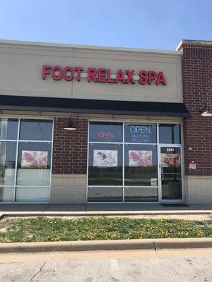 Foot Relax Spa 
 2281 Orchard Rd Oswego. IL 60543
 Call:630-526-8888