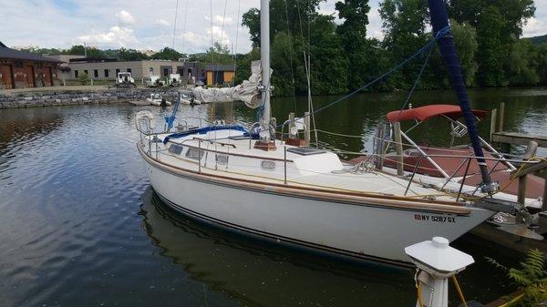 S/V Spindrift at the docks