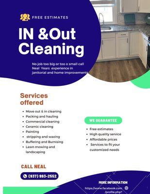 In & Out Cleaning