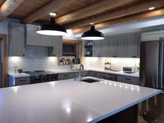 Gorgeous kitchen remodel for some folks west of Tumalo.