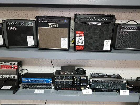 Amps & Used Rack Gear