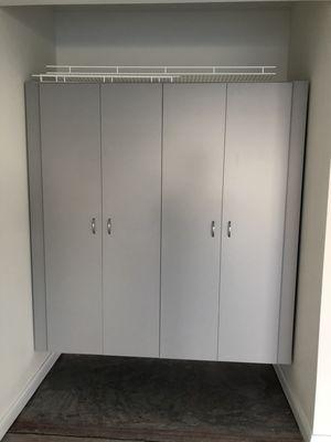 Cabinets in garage