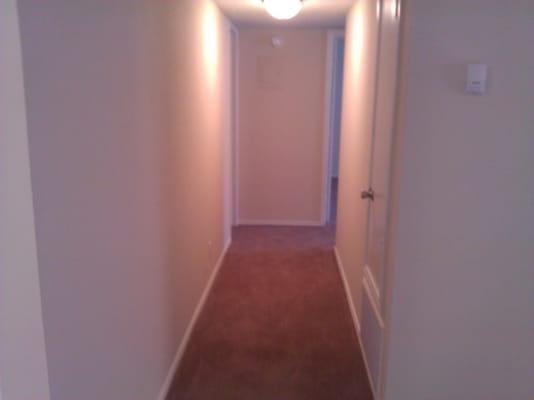 Hallway of renovated apartment