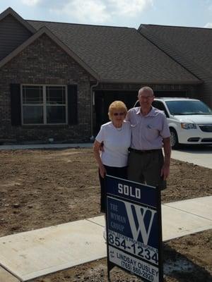 I was so honored to be able to work with Mr. and Mrs. Wood on the construction and purchase of their new home!