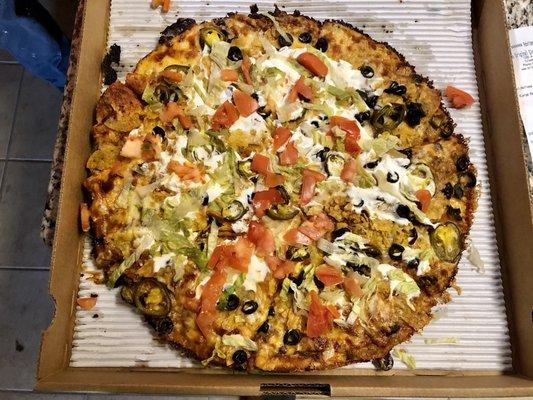 Taco Pizza (XL) - $21.00